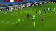 Giro de 180 grados a los tiros libres con barrera ofensiva: Atalanta casi es sorprendido