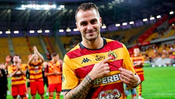 Jesús Imaz entra en la élite histórica de la Ekstraklasa: constancia goleadora al nivel de los grandes