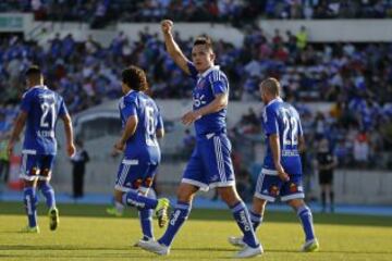 Azules y árabes juegan en el Estadio Nacional, en duelo válido por la quinta fecha del Apertura 2015-16.