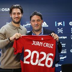 Braulio Vázquez se queda en Osasuna y cumplirá su séptima campaña