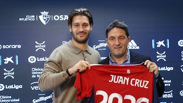 Juan Cruz junto a Braulio Vázquez.