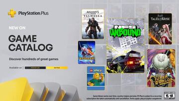 PS Plus Extra and Premium games of February 2024 have been revealed: NFS Unbound, Tales of Arise, and much more