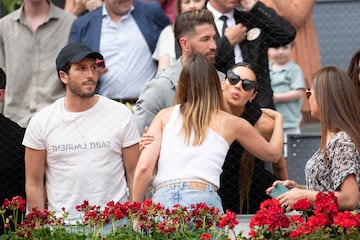 Sergio Ramos, Sebastián Yatra, Helen Lindes y Pilar Rubio.