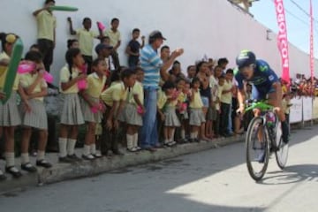 El martes se correrá la segunda etapa de 128,6 kilómetros entre Cartagena y Montes de María.