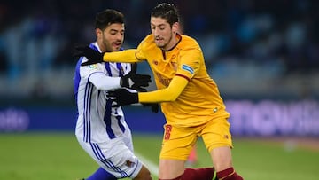 Sevilla aplasta a la Real Sociedad de Carlos Vela