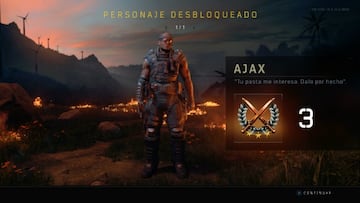 Conseguimos completar la Misi&oacute;n de Personaje de Ajax