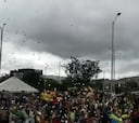 Locura en Zipaquirá cuando Bernal cruzó la línea de meta