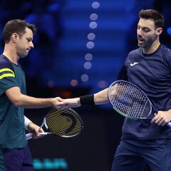 Granollers y Zeballos se despiden de las Finals sin ganar