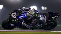 Maverick Vi&ntilde;ales, en acci&oacute;n en Losail.
 