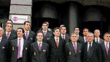 RENOVADA. La selección se presentó ayer en Barcelona.