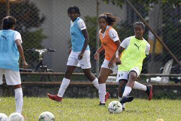 El entrenamiento de Independiente Medellín de cara a la segunda jornada de la Liga Femenina BetPlay ante Orsomarso tras caer en el debut frente a Atlético Bucaramanga.