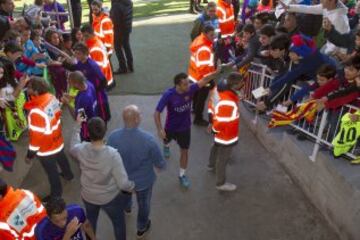 Sesión de puertas abiertas del Barcelona