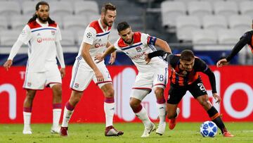 Fekir, ante el Shakhtar en una cita sin espectadores. 