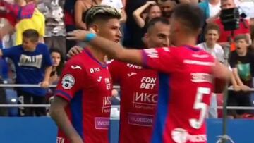 Golazo de Jorge Carrascal en el fútbol de Rusia