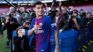 El Barça ha invertido 160 millones en Coutinho, aunque el brasileño no podrá jugar Champions al haberlo hecho ya esta temporada con el Liverpool. Lo que sí hará seguro es dar descanso a Iniesta en Liga, algo tambié