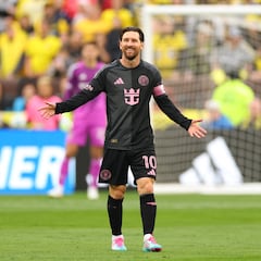 Messi celebra su partido 50 con Inter Miami