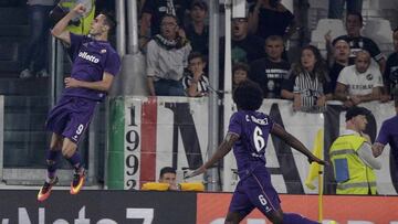 El Colombiano Carlos Sánchez debutó en la derrota de la Fiorentina ante la Juventus