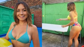 “Camila Polizzi y Cathy Barriga cumplen arresto domiciliario a un costado de la piscina”