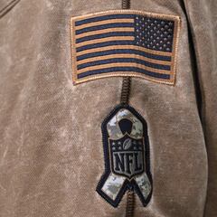 What is the NFL’s Salute to Service and how is it trying to empower the military community?