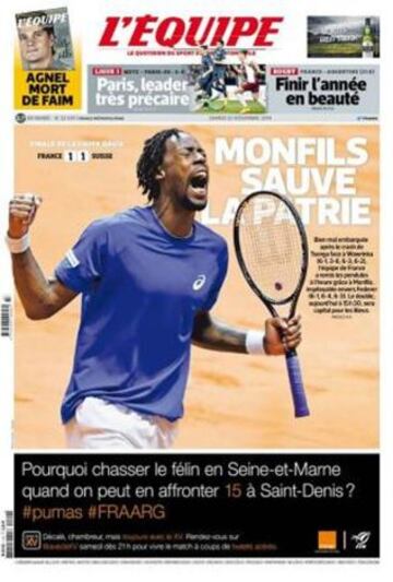 Portadas de la prensa deportiva