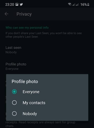 Cómo evitar que se vea tu foto de perfil en un grupo de WhatsApp