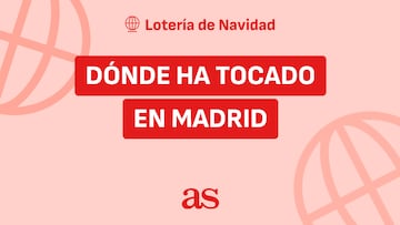 Lotería de Navidad en Madrid: ¿qué premios del sorteo han caído y dónde han tocado?
