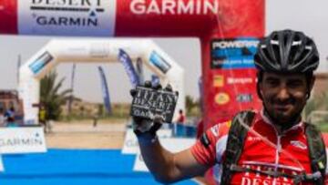 El checo Ondrej Fojtik, vencedor final en la Titan Desert.