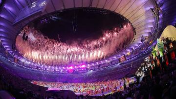 Inauguración de los Juegos de Río 2016.