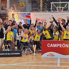 El Ilunion revalida el título de campeón de la Copa del Rey