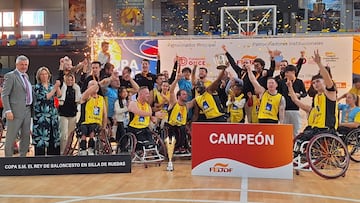 El Ilunion revalida el título de campeón de la Copa del Rey