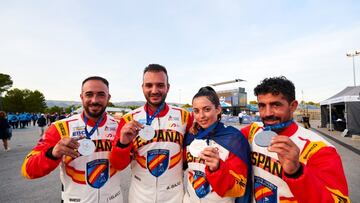 España logra ocho medallas en los FIA Motorsport Games