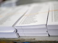 Papeletas en un taller municipal durante la preparación del material para las elecciones catalanas del 12M, a 6 de mayo de 2024, en Barcelona, Catalunya (España). Los Talleres Municipales del Ayuntamiento de Barcelona se encargan de organizar el dispositivo 12M, con material para la jornada electoral catalana, como urnas y papeletas para los comicios catalanes del próximo 12 de mayo.
08 MAYO 2024;ELECCIONES CATALANAS;12M;MATERIAL;URNAS;PAPELETAS;BARCELONA;CATALUNYA
Lorena Sopêna / Europa Press
06/05/2024