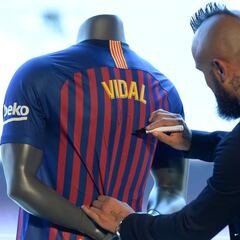 Vidal realizará plan especial para reforzar lesión en la rodilla