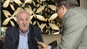 Del Bosque: "Soy un entrenador de cantera que ganó un Mundial"