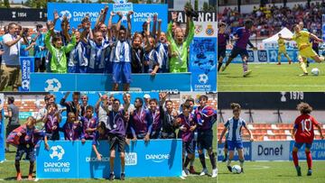 El Espanyol y el Barcelona se han proclamado campeones de la Danone Nations Cup