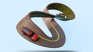 ¿Cómo tomar o trazar una curva manejando un automóvil?