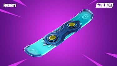 Así es la nueva driftboard de Fortnite