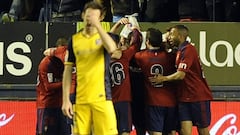 Osasuna se le atragantó al Atlético del Cholo Simeone