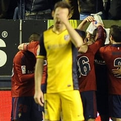 Osasuna se le atragantó al Atlético del Cholo Simeone