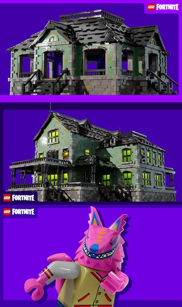 Novedades de Halloween 2024 en LEGO Fortnite: nuevo minipase, edificios temáticos y pantalla partida