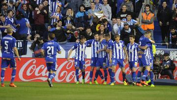 18-3-17, VITORIA
 FUTBOL LIGA SANTANDER ALAVES-REAL SOCIEDAD
 gol de deyverson
 FOTO: L. RICO