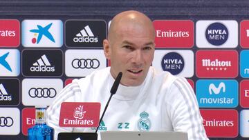 Zidane: "No quiero perder a Bale; lo quiero ver al cien por cien"