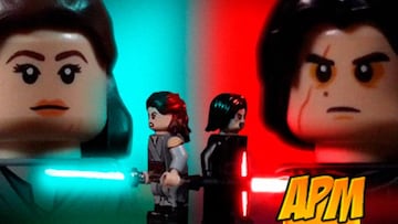 APM 623: Recrean Star Wars: Los Últimos Jedi en LEGO