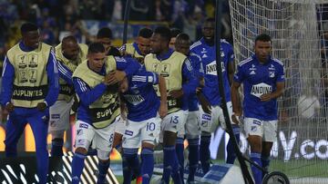 Millonarios empató 2-2 ante Medellín en El Campín y clasificó a la final de la Copa BetPlay.