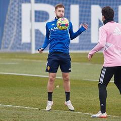 Vada ya se entrena junto a sus compañeros