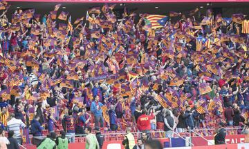 Barcelona fans.