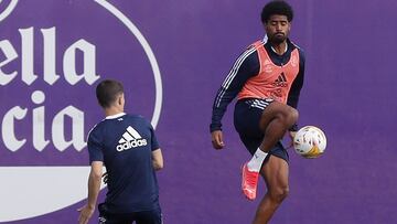 ENTRENAMIENTO DEL REAL VALLADOLID. JANKO