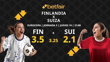 Finlandia vs. Suiza: horario, dónde ver, pronósticos y clasificación