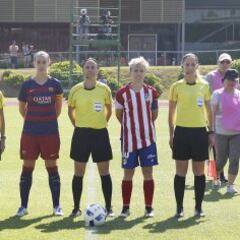 El 'Clásico' femenino se juega en el Vicente Calderón