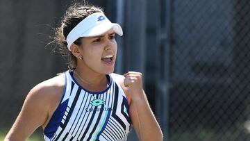 María Camila Osorio clasifica a semifinales de Charleston